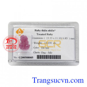 Tỳ hưu Ruby thiên nhiên chất lượng