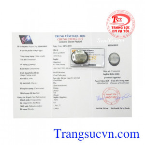 Đá Sapphire ép vỉ cát tường thiên nhiên sự lựa chọn phong thủy dành cho bạn.