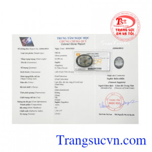 Không chỉ vẻ đẹp hút hồn mà đá Sapphire còn giúp hỗ trợ chữa bệnh, và mang đến những năng lượng tích cực đến cho chủ nhân.