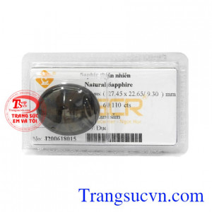 Đá Sapphire ép vỉ trí tuệ được coi là biểu tượng của tri thức, nó mang lại sự nhạy bén, tập trung tinh thần cho người dùng.