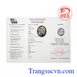 Đá Sapphire thịnh vượng sự lựa chọn mang lại may mắn dành cho bạn.