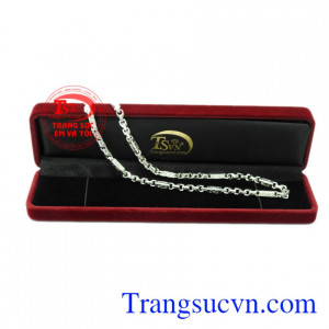 Dây chuyền bạc nam giới tinh tế