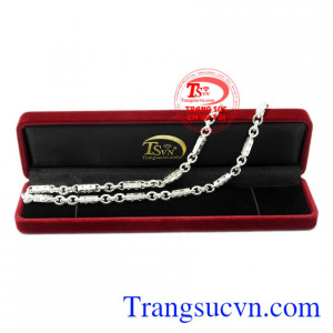 Dây chuyền nam bạc tài tử 