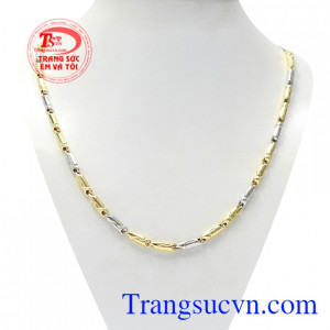 Dây chuyền nam vàng nhập khẩu được nhập khẩu Italy vàng 18k chất lượng, phong cách.