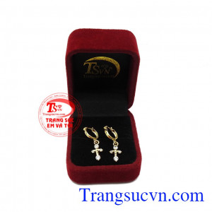 Sản phẩm được nhiều khách hàng yêu thích và lựa chọn. Hoa tai thánh giá đẹp