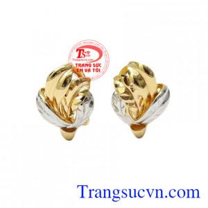 Hoa tai vàng độc đáo được chế tác theo công nghệ 3D nhập khẩu Italy là món quà tuyệt vời dành cho bạn.