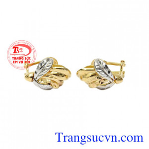Đôi bông tai được rất nhiều phái nữ yêu thích bởi sự nữ tính nhưng vẫn toát lên được sự sang trọng.