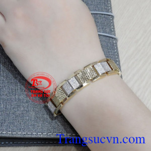 Lắc nam vàng thời thượng
