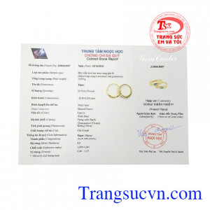 Đây sẽ là kỉ vật tình yêu ý nghĩa mà các cặp đôi luôn mang theo bên mình. Nhẫn cưới Topaz thời trang