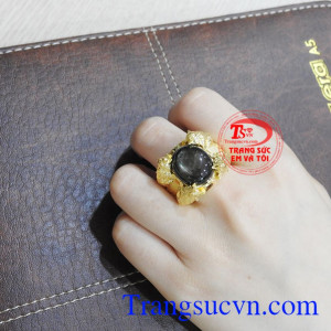 Nhẫn Sapphire sao sói thủ lĩnh sự lựa chọn hàng đầu cho nam giới.