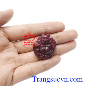 Sản phẩm phù hợp với nhiều độ tuổi, hợp phong thủy cho người mệnh hỏa và mệnh thổ. Phật di lặc ruby sung túc