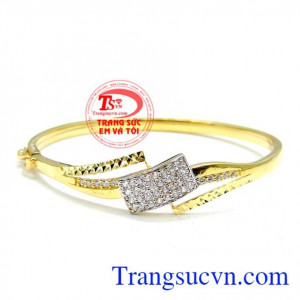 Vòng tay vàng nữ tính, Vòng vàng, Chiếc vòng tay nữ vàng tình yêu, món quà cho phái đẹp, vòng tay vàng, thiết kế vòng tay