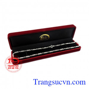 Dây chuyền bạc phá cách