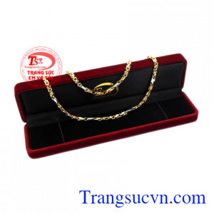 Dây chuyền đàn ông phong cách vàng 10k