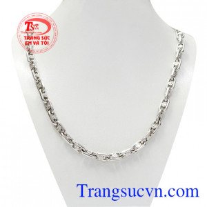 Cung cấp Dây vàng trắng Italy 18k nhập khẩu nguyên chiếc từ Italy chất lượng dây chuyền vàng trắng sáng,bền đẹp