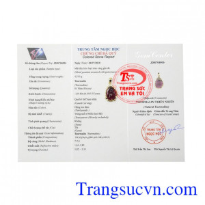 Sản phẩm được bảo hành uy tín, giao hàng toàn quốc, có giấy kiểm định đá quý. Mặt dây hồ lô bình an tourmalin