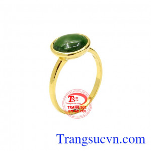Nhẫn nữ cẩm thạch độc đáo