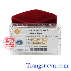 Đá Topaz được nhiều người biết đến với tên gọi là hoàng ngọc.