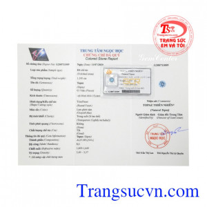Viên Topaz tài lộc giao hàng nhanh trên toàn quốc, thanh toán an toàn.
