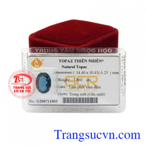 Đá Topaz là viên đá biểu tượng của tình yêu, hạnh phúc đôi lứa.