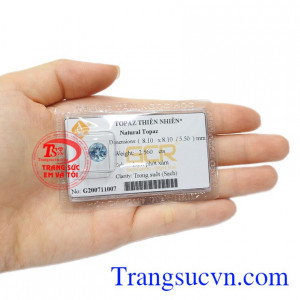 Không những thế đá Toapz còn mang đến may mắn trong phong thủy.