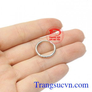 Hoa tai vàng trắng phong cách được bảo hành uy tín, giao hàng toàn quốc, nhận đặt chế tác theo yêu cầu.