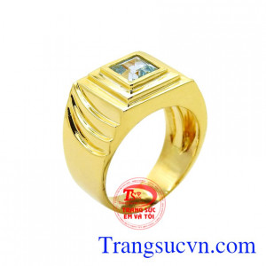 Nhẫn nam Topaz phong cách là sản phẩm mới thương hiệu trang sức Em và Tôi được nhiều khách hàng ưa chuộng.