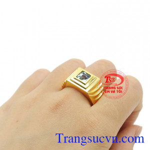 Nhẫn nam Topaz phong cách sự lựa chọn phong thủy dành cho bạn.