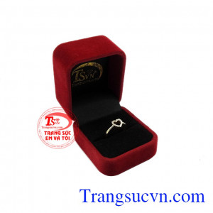 Trang sức Em và Tôi nhận đặt chế tác theo yêu cầu, giao hàng nhanh trên toàn quốc. Nhẫn nữ tình yêu đong đầy