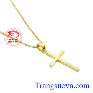 Bộ thánh giá vàng an lành là món quà ý nghĩa dành tặng cho người thân hoặc bạn bè của bạn.