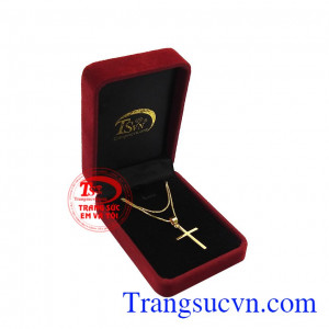 Sản phẩm được bảo hành uy tín, giao hàng toàn quốc, nhận chế tác theo yêu cầu.Bộ thánh giá vàng an lành