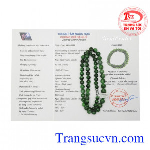 Chuỗi cổ cẩm thạch bình an