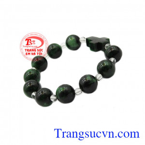 Đeo chuỗi mân côi như một cách tuyên xưng đức tin, như lời nhắc nhở để lần chuỗi. Chuỗi mân côi cẩm thạch bình an