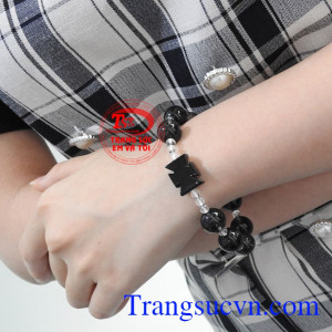 Sản phẩm phù hợp để làm quà tặng cho người thân và bạn bè của bạn. Chuỗi mân côi thạch anh tóc đen