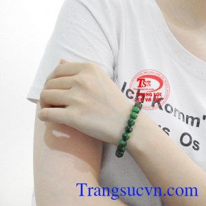 Chuỗi tay cẩm thạch cát tường 8 ly giao hàng trên toàn quốc, thanh toán an toàn.