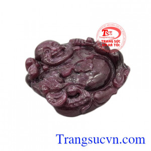 Phật Di Lặc kéo túi tiền là biểu tượng cho thịnh vượng, tài lộc.