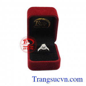 Kim cương là loại đá quý hiếm và đắt nhất trên thế giới. Nhẫn nữ kim cương kiêu sa