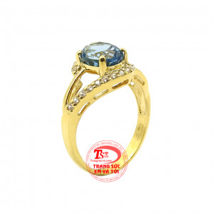 Nhẫn nữ topaz dịu dàng