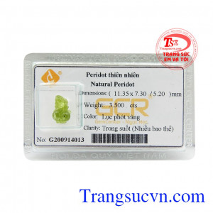 Tỳ hưu peridot tài lộc