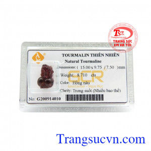 Tỳ hưu tourmaline tài lộc