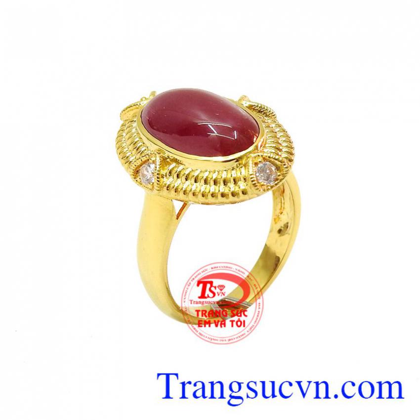 Nhẫn nữ ruby đẳng cấp