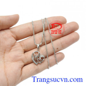 Bộ mặt dây vàng trắng mẹ yêu bảo hành chu đáo, thanh toán an toàn.