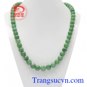 Chuỗi cổ cẩm thạch an khang là sản phẩm được các mẹ, các bà yêu thích.