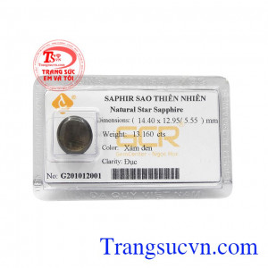 Đá Saphir sao thiên nhiên