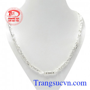 Dây chuyền bạc nam hưng thịnh