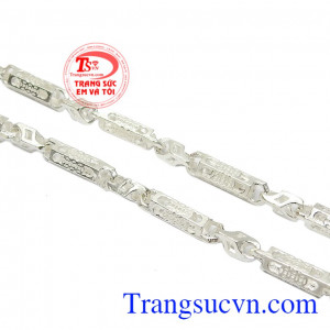 Với việc sử dụng bạc thường xuyên giúp cản gió và người dùng được khỏe mạDây chuyền bạc nam hưng thịnhnh. 