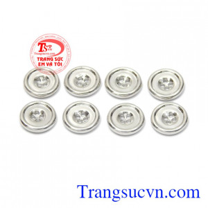 Khuy bạc xi vàng trắng thanh toán an toàn.