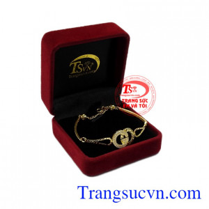 Lắc tay vàng bền đẹp, chất lượng, giao hàng nhanh toàn quốc.