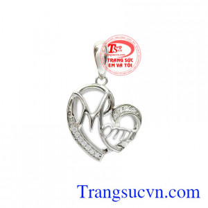 Mặt vàng trắng mẹ yêu được nhập khẩu từ Korea vàng 10k chất lượng.