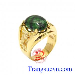 Nhẫn rồng cẩm thạch thiên nhiên